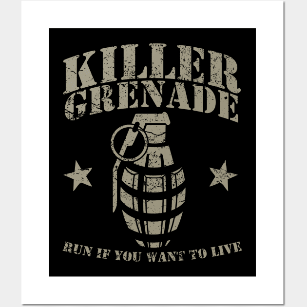Killer Grenade Wall Art by JakeRhodes